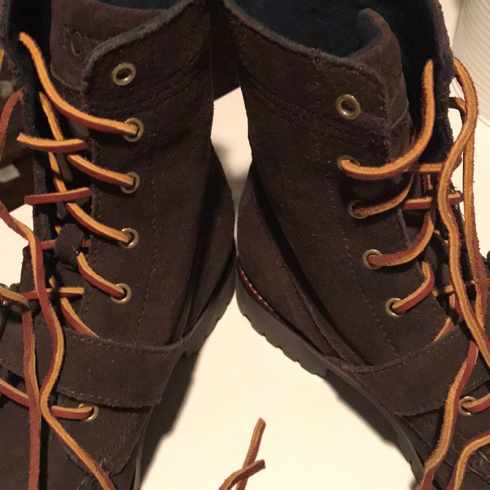 Ralph Lauren Polo suede boots